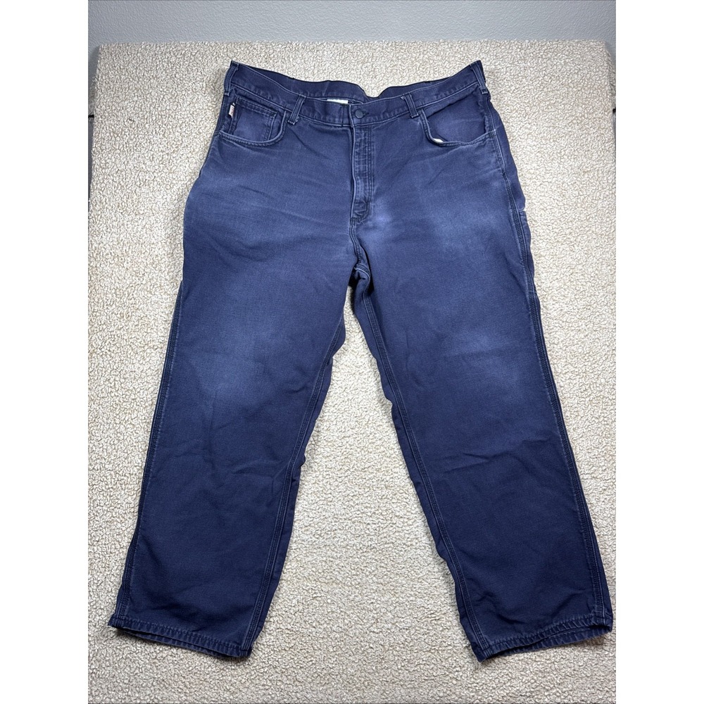 Carhartt FR Jeans Mens 40x30 Original Fit Flame Resistant FRB159 DNY Work Pants